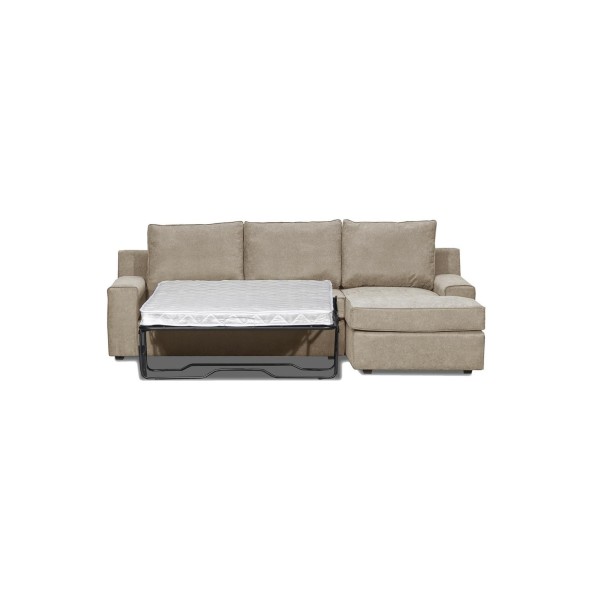 Seccional Cama Burano Derecho 133 cm Beige