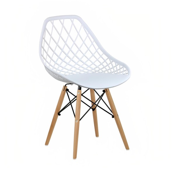 Silla Eames Enrejado Mesh - Blanca