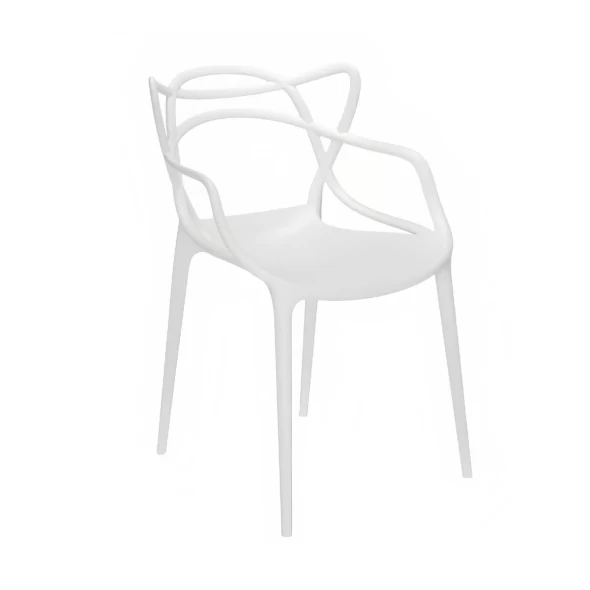 Silla de Terraza Exterior o comedor Master - Blanca -