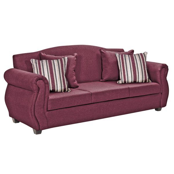 Sofa 3 Cuerpos Cancún Tela - Imagen 5
