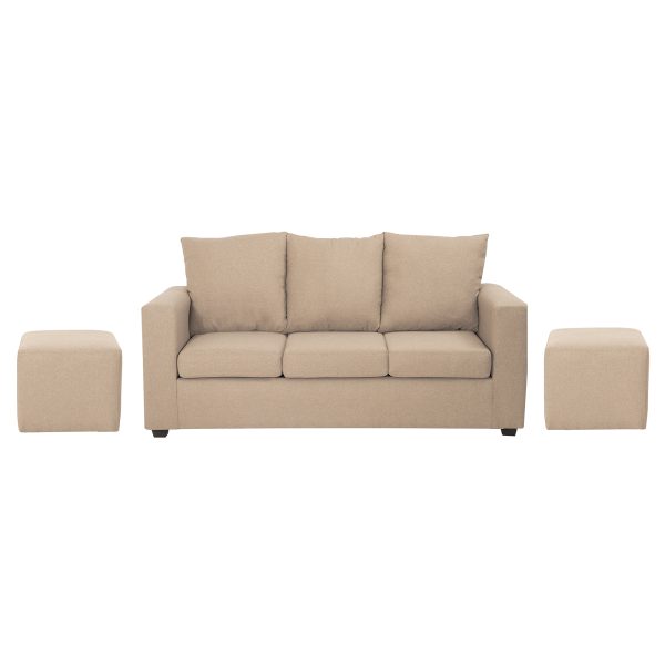 Seccional Marco 3.1 Intercambiable + Pouf Tela - Imagen 6