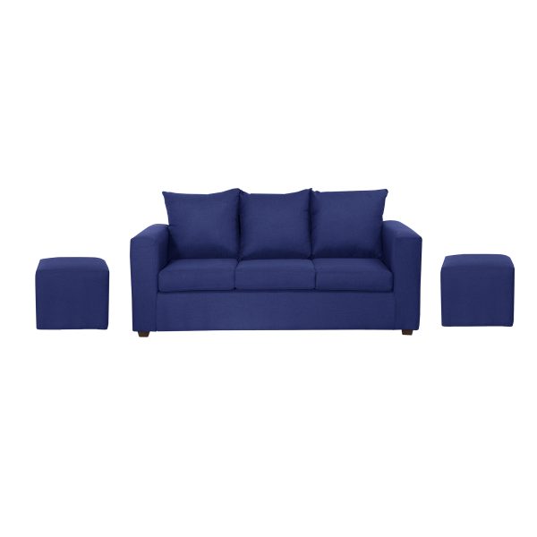 Seccional Marco 3.1 Intercambiable + Pouf Tela - Imagen 5
