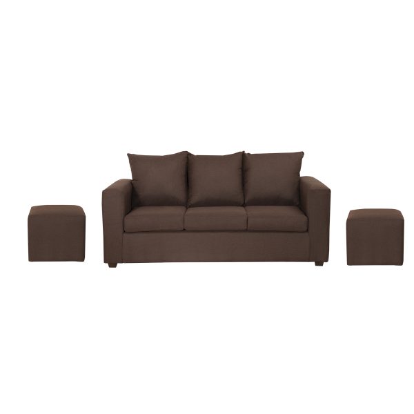 Seccional Marco 3.1 Intercambiable + Pouf Tela - Imagen 12