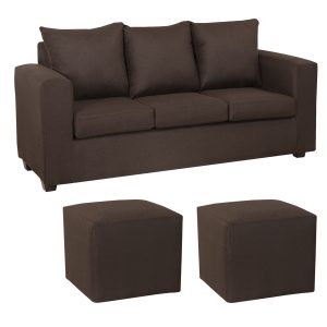 Seccional Marco 3.1 Intercambiable + Pouf Tela