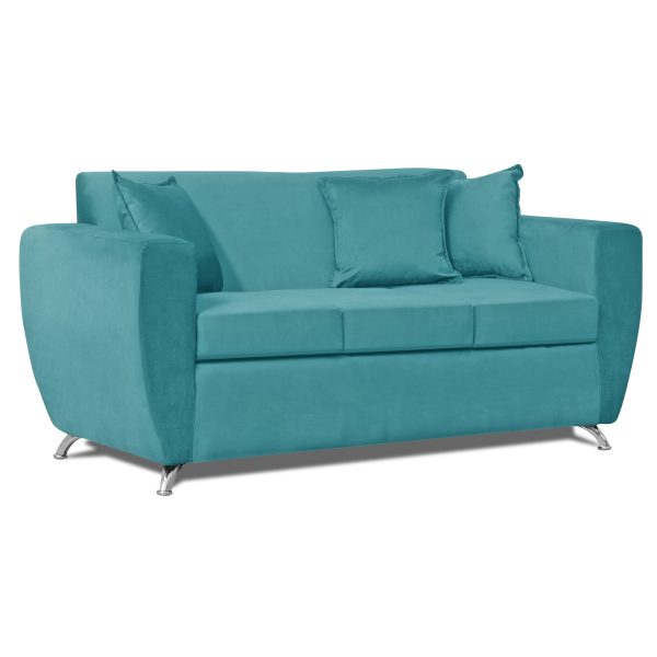 Sofa 3 Cuerpos Chicago Felpa - Imagen 10